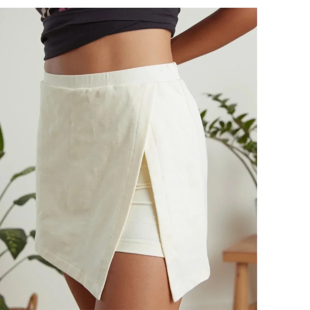 NEW NWT Known Supply Large WESTBROOK SKORT - PEARL